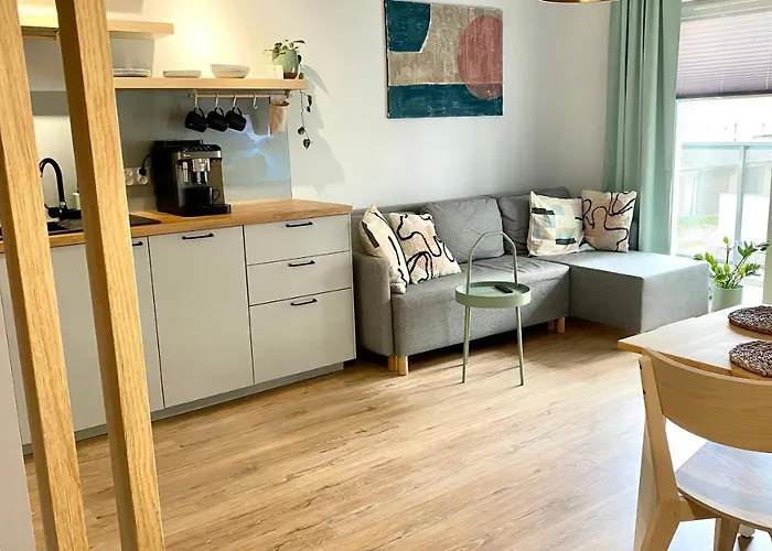 Centrum Z Garazem Podziemnym 아파트